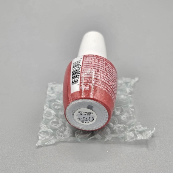 OPI GelColor Cozu-Melted In The Sun GC M27 Shimmer Pink Gel Nail Polish 0.5oz - Picture 2 of 3